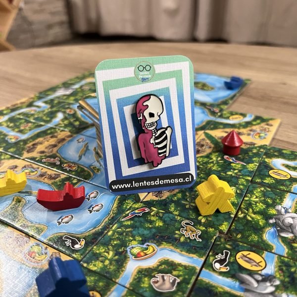 Pin Mitad Calavera